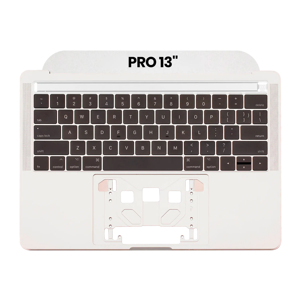 Apple MacBook Pro 13" A1706 Top Case Tastatur US Silber Gebrauchter Ausbau/Pull Neuwertig