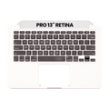 Top Case with Keyboard for MacBook Pro 13" A1502 (2015) (US English) - OEM Pull New