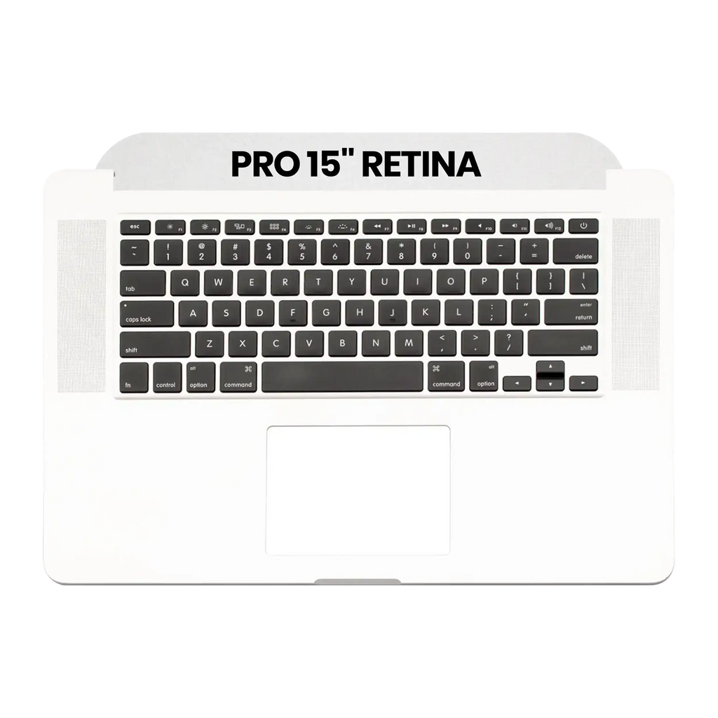 Top Case Tastatur MacBook Pro 15" A1398 Silber OEM Neuwertig