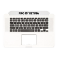 Apple Top Case Tastatur Mikro MacBook Pro 15" A1398 2013-14 US OEM NEU
