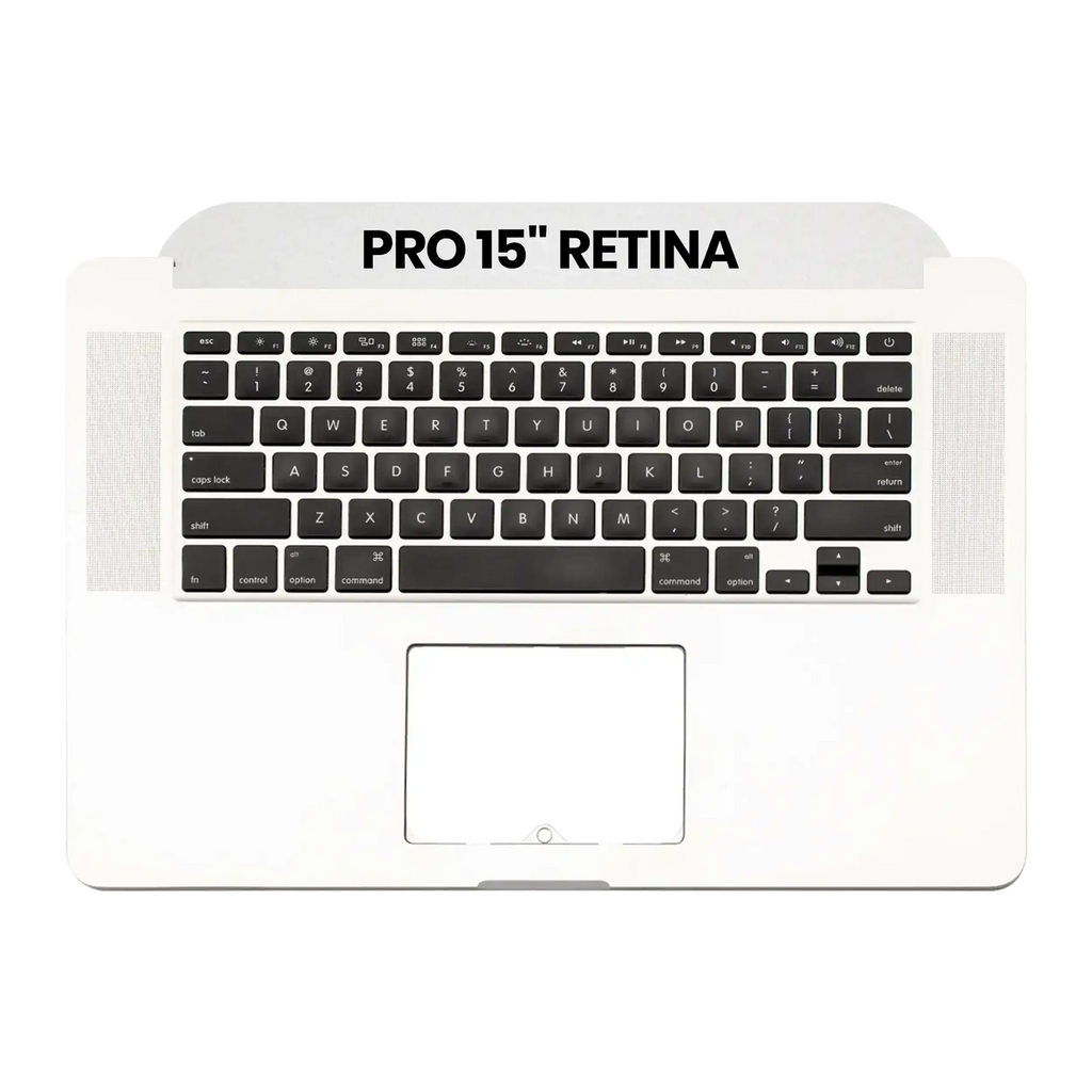 Top Case m. Tastatur & Mikro für MacBook Pro 15" A1398 US (OEM Neuwertig)
