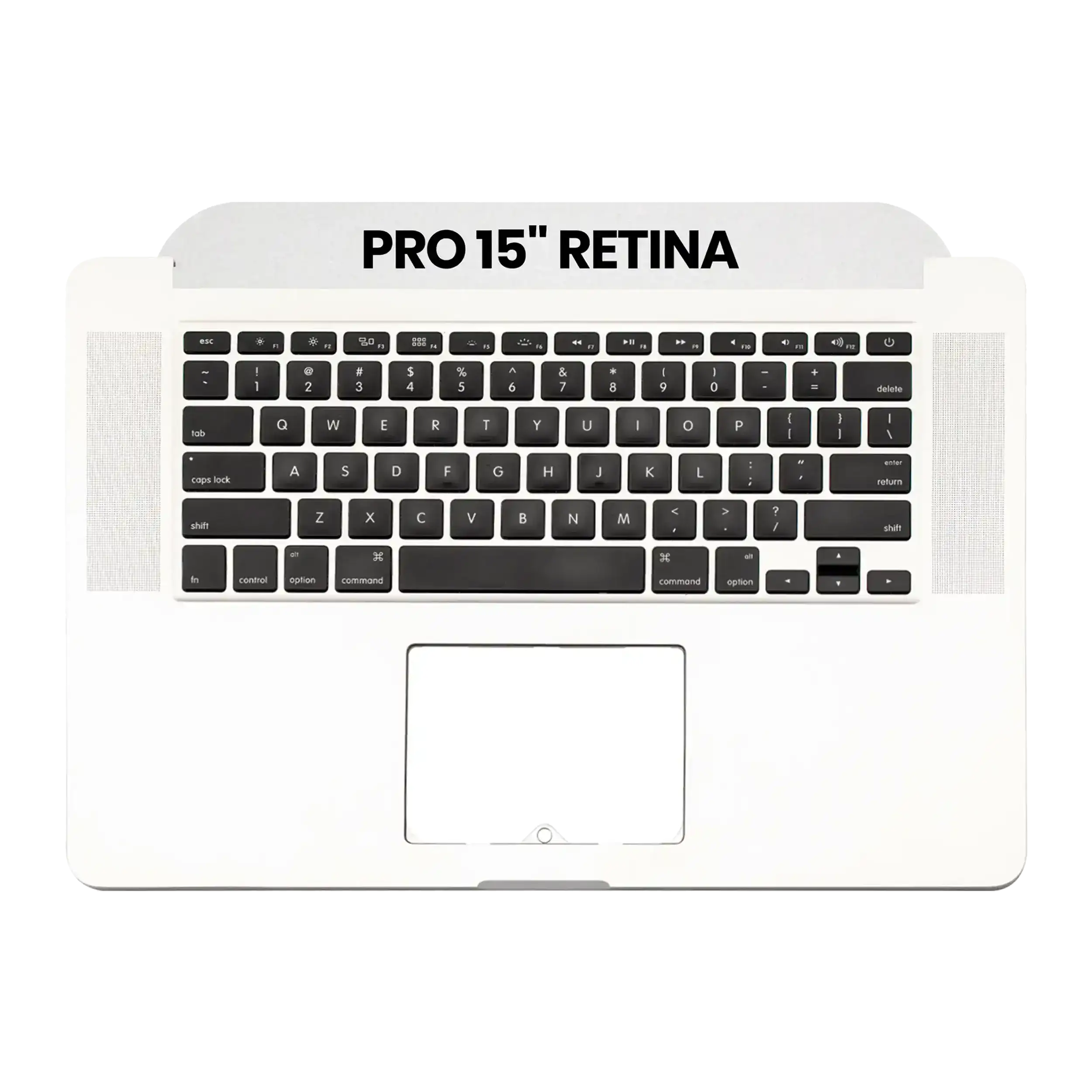 Top Case m. Tastatur & Mikro für MacBook Pro 15" A1398 US (OEM Neuwertig)