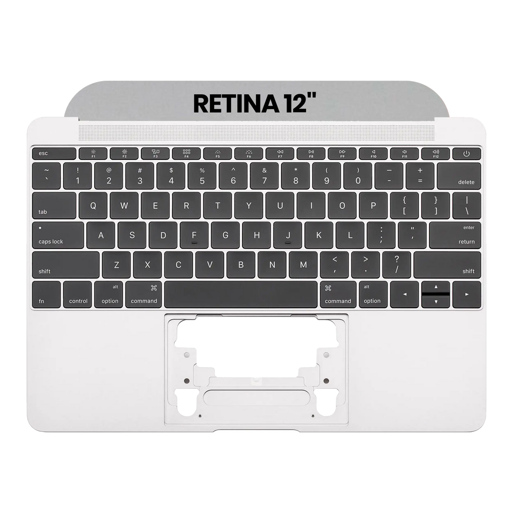 Top Case mit Tastatur & Mikrofon für MacBook 12" A1534 OEM neuwertig Space Gray
