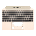 Top Case mit Tastatur & Mikrofon für MacBook 12" A1534 2016-2017 Gold OEM Pull