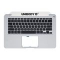 Top Case mit Tastatur für MacBook 13" A1278 (2008) US English OEM Ausbau Neu