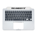 Top Case mit Tastatur für MacBook Pro 13" A1278 (Mid 2009 / Mid 2010) US English