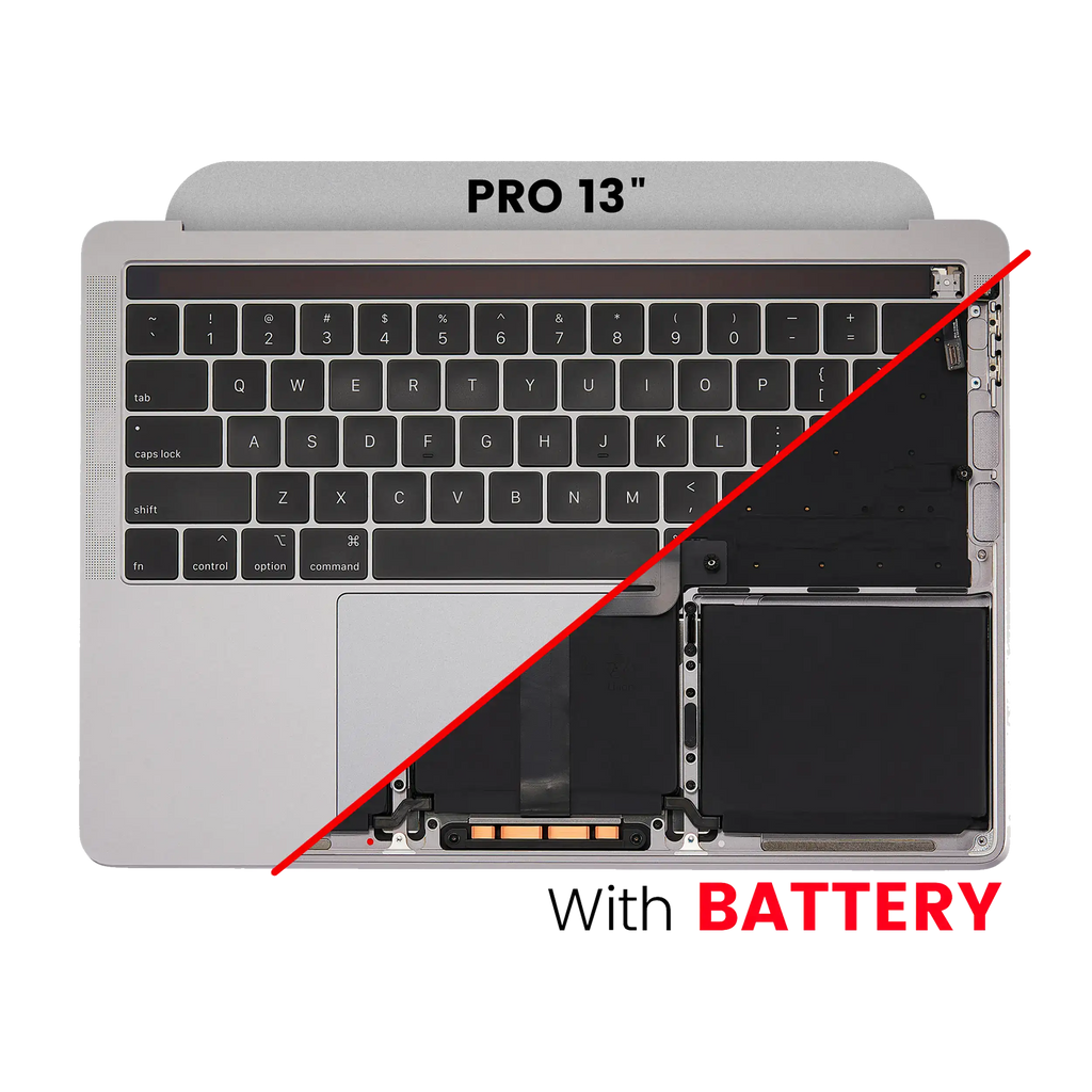Original OEM-Ausbau Qualität A (gebraucht) – MacBook Pro 13" A2159 2019 Top Case