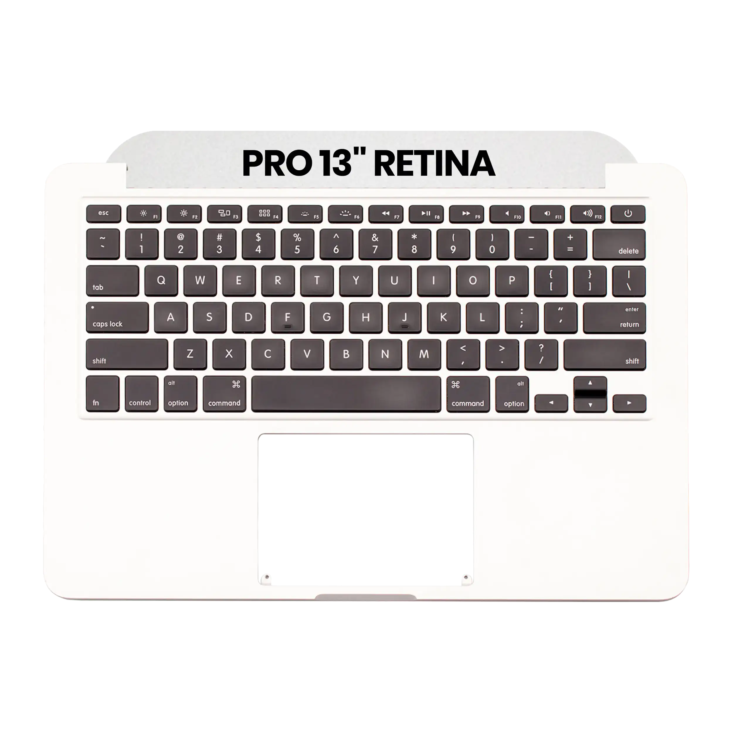Top Case mit Keyboard (ANSI US) für MacBook Pro 13" A1502 (2015) (gebrauchter OEM-Ausbau, Qualität B/C)