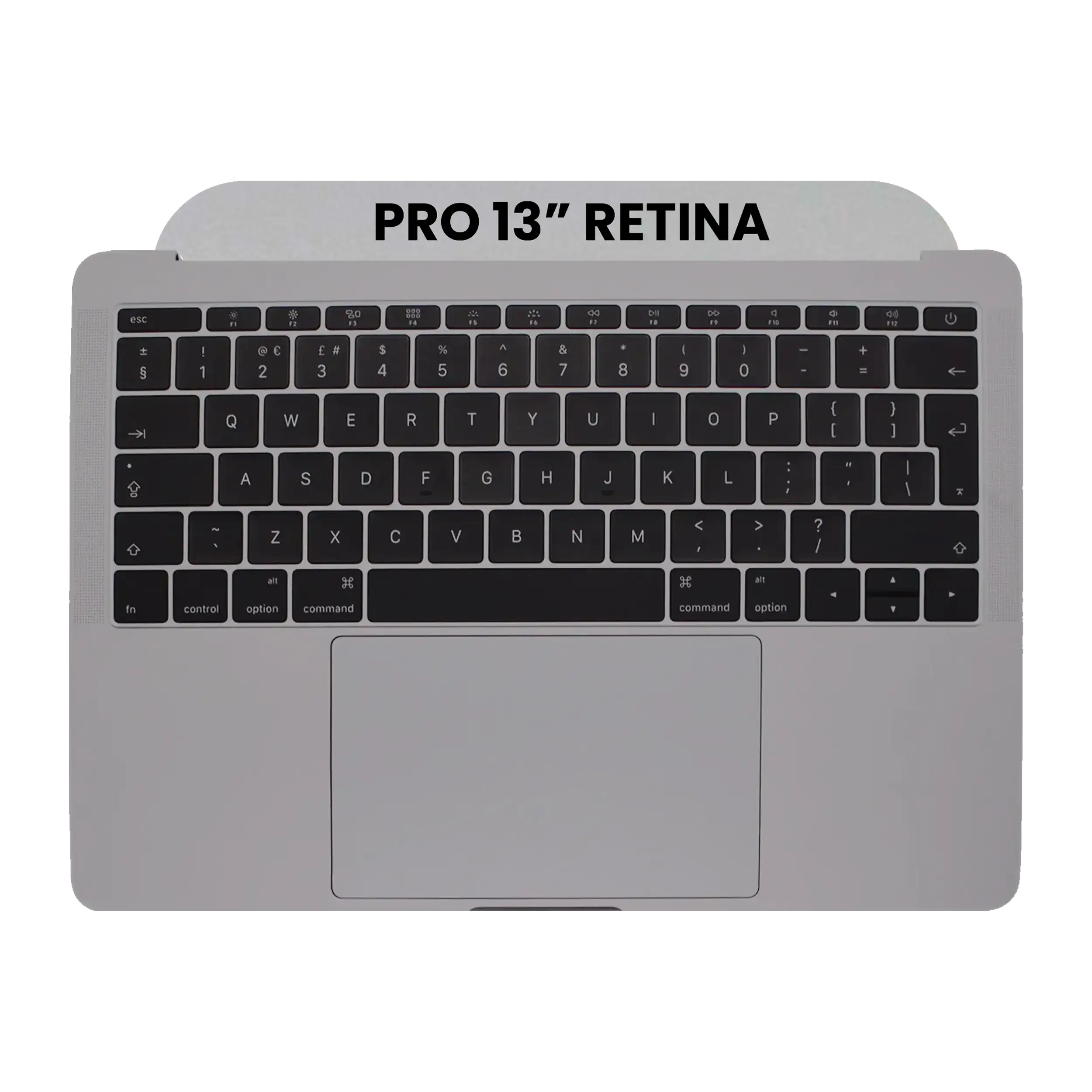 Original OEM-Ausbau Qualität A (gebraucht) – MacBook Pro 13" A1708 2016 Top Case