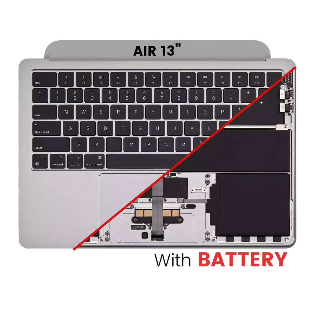 Apple MacBook Air 13" A2681 Top Case Akku Tastatur Space Grau US