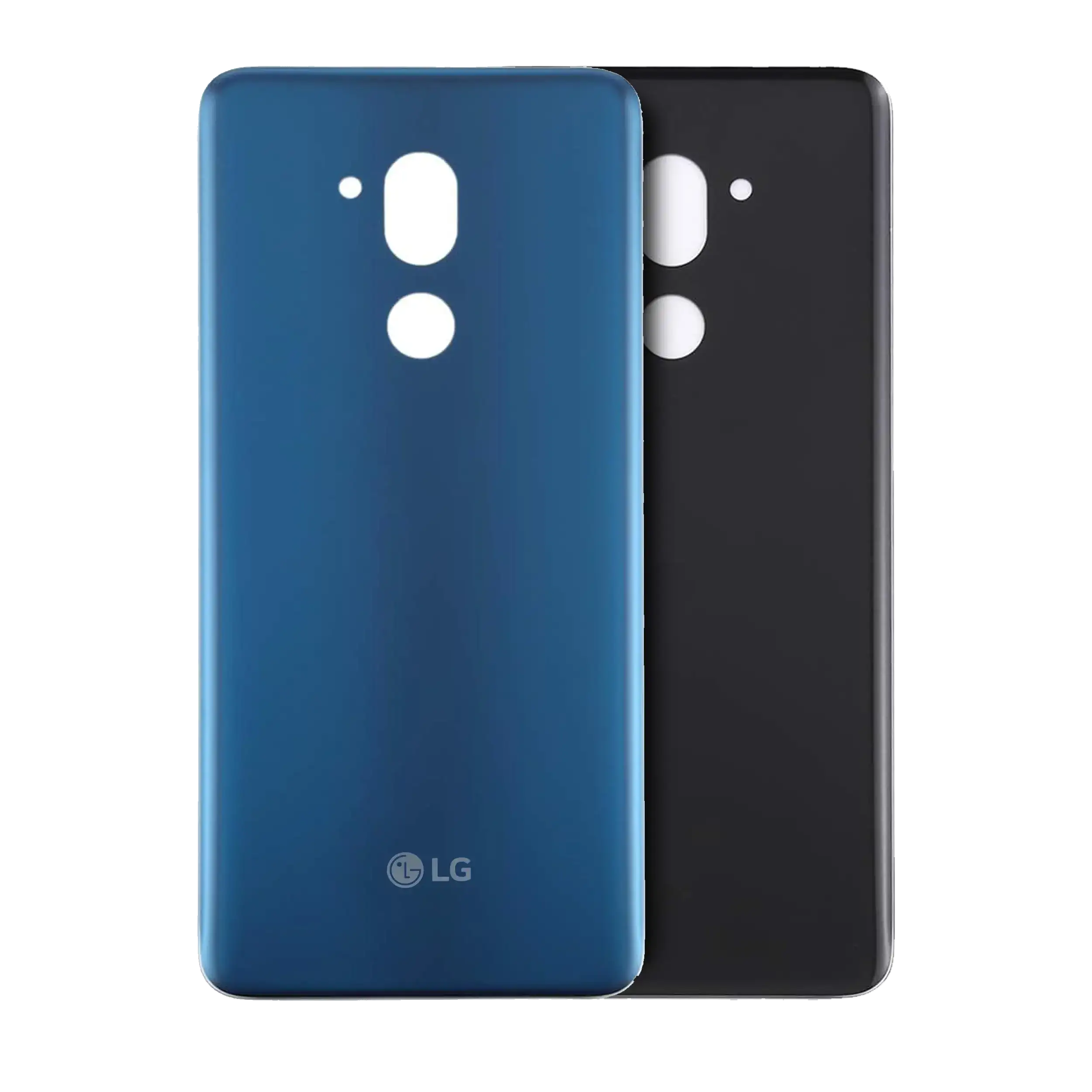 Back cover with pre-installed adhesive for LG G7 One (Original OEM) (New Moroccan Blue)