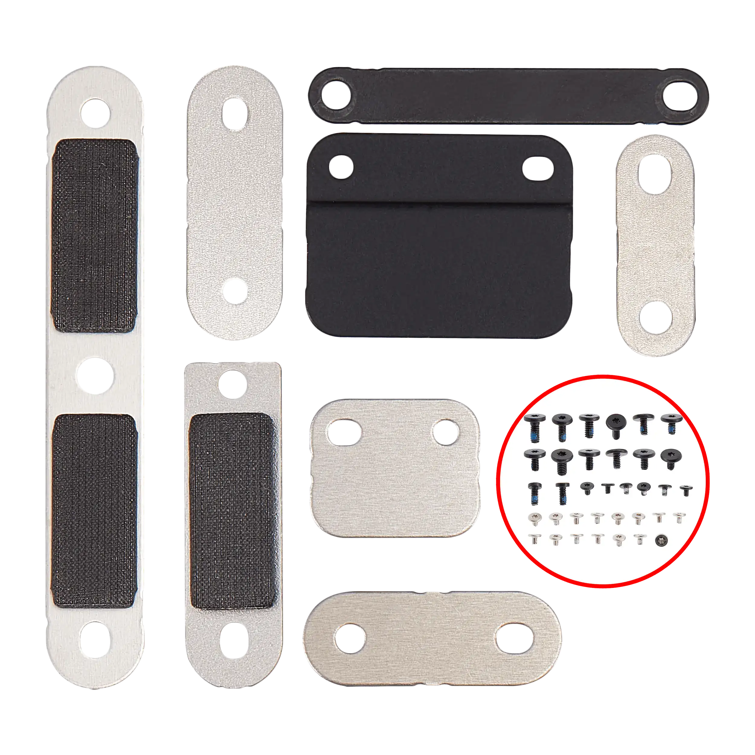 Complete Set of Small Metal Brackets and Screws for MacBook Pro 14" (A2779 / Early 2023)