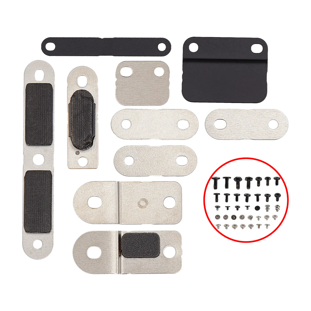 Komplettset Metallhalterungen & Schrauben für MacBook Pro 16 A2780