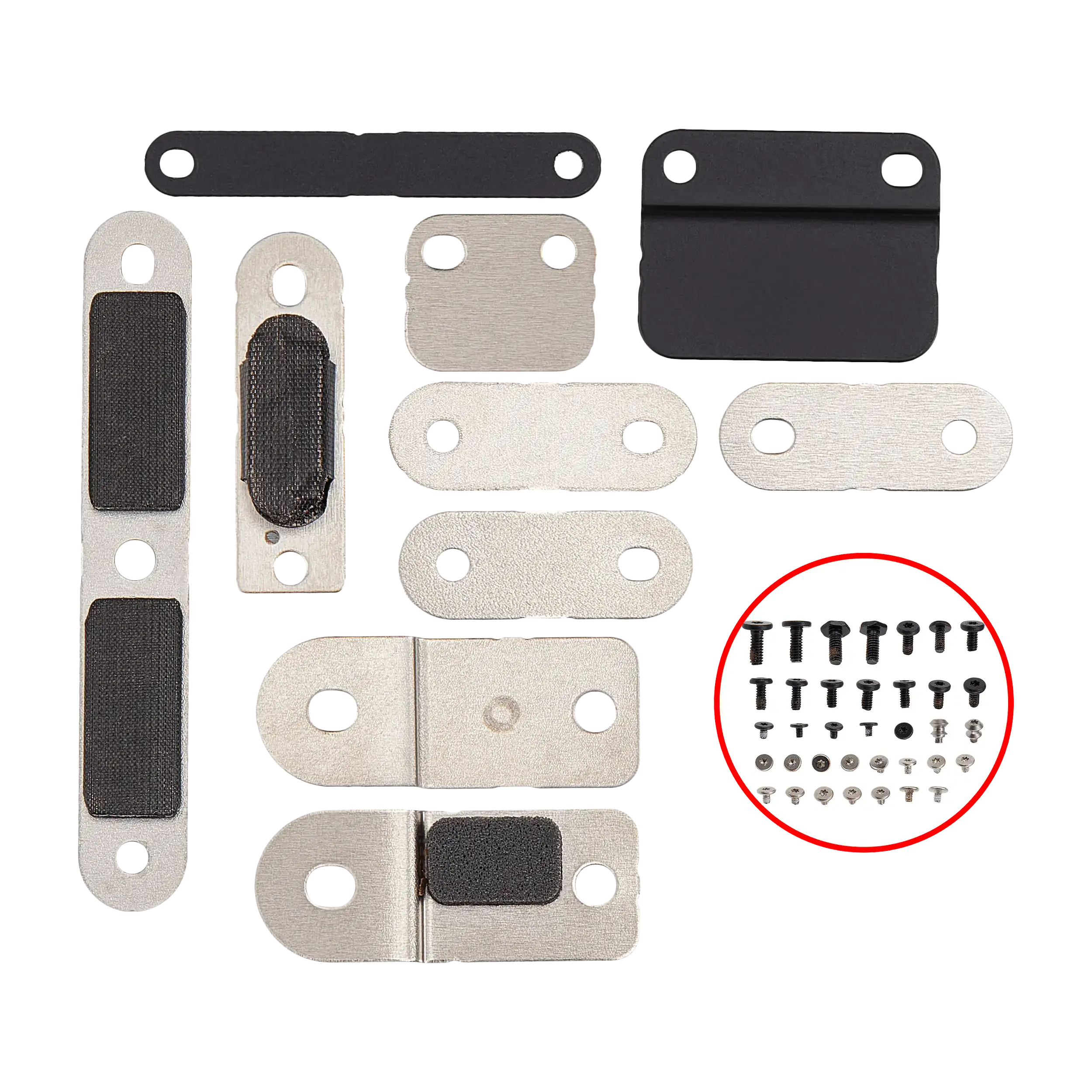 Komplettset Metallhalterungen & Schrauben für MacBook Pro 16 A2780