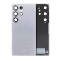 Back Cover with Camera Lens for Samsung Galaxy S25 Ultra 5G (Service Pack) (Titanium White Silver)