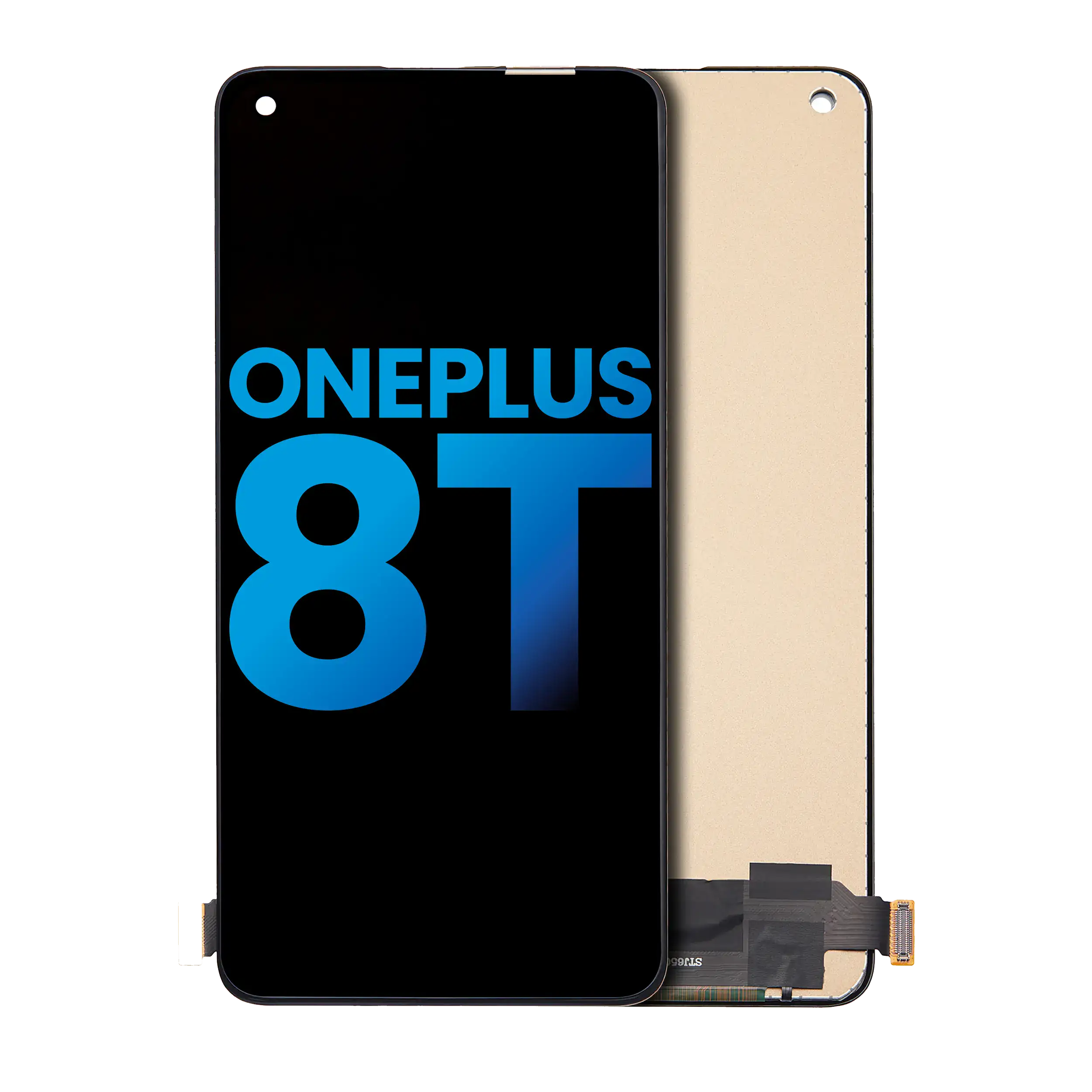 OLED-Display ohne Rahmen für OnePlus 8T (Aftermarket:Incell) (Alle Farben)