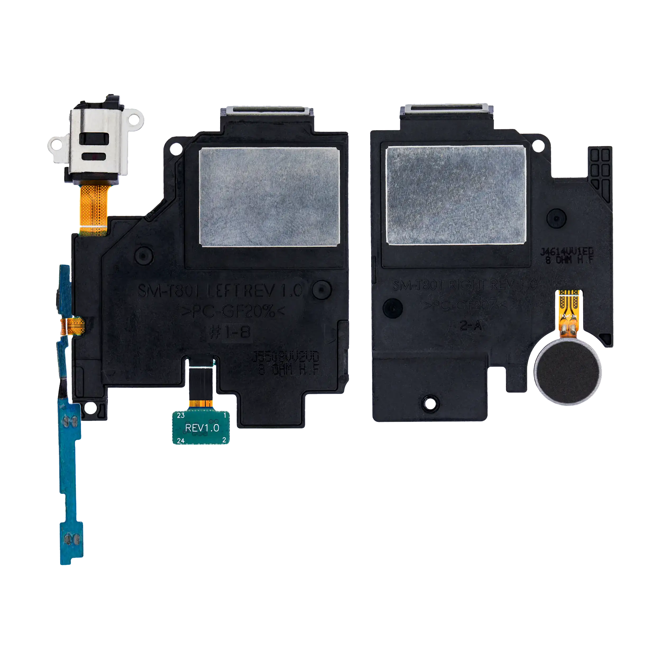 Lautsprecher + Kopfhörer + Power/Vol. Flex Samsung Tab S 10.5 (2-tlg.)