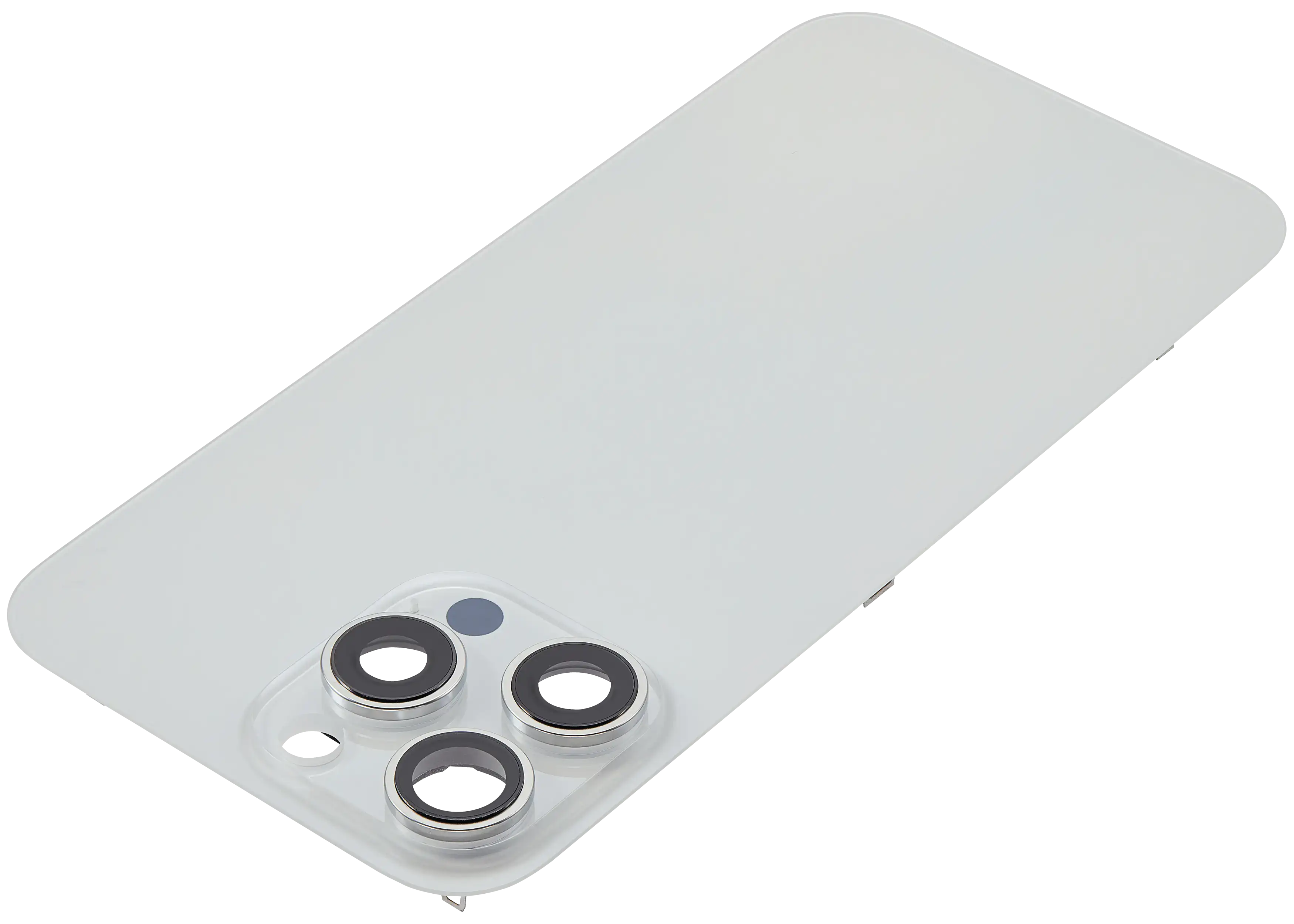 Back cover with MagSafe magnet for iPhone 16 Pro Max (Aftermarket) (White Titanium) (No Logo)
