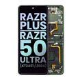 Innen OLED-Display m.Rahmen Motorola Razr Plus 2024/25 50 Ultra Spring Green OEM