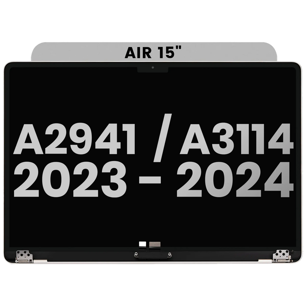 LCD Display for MacBook Air 15" (A2941 / Mid 2023) / Air 15" (A3114 / Mid 2024) (Grade A, Silver)