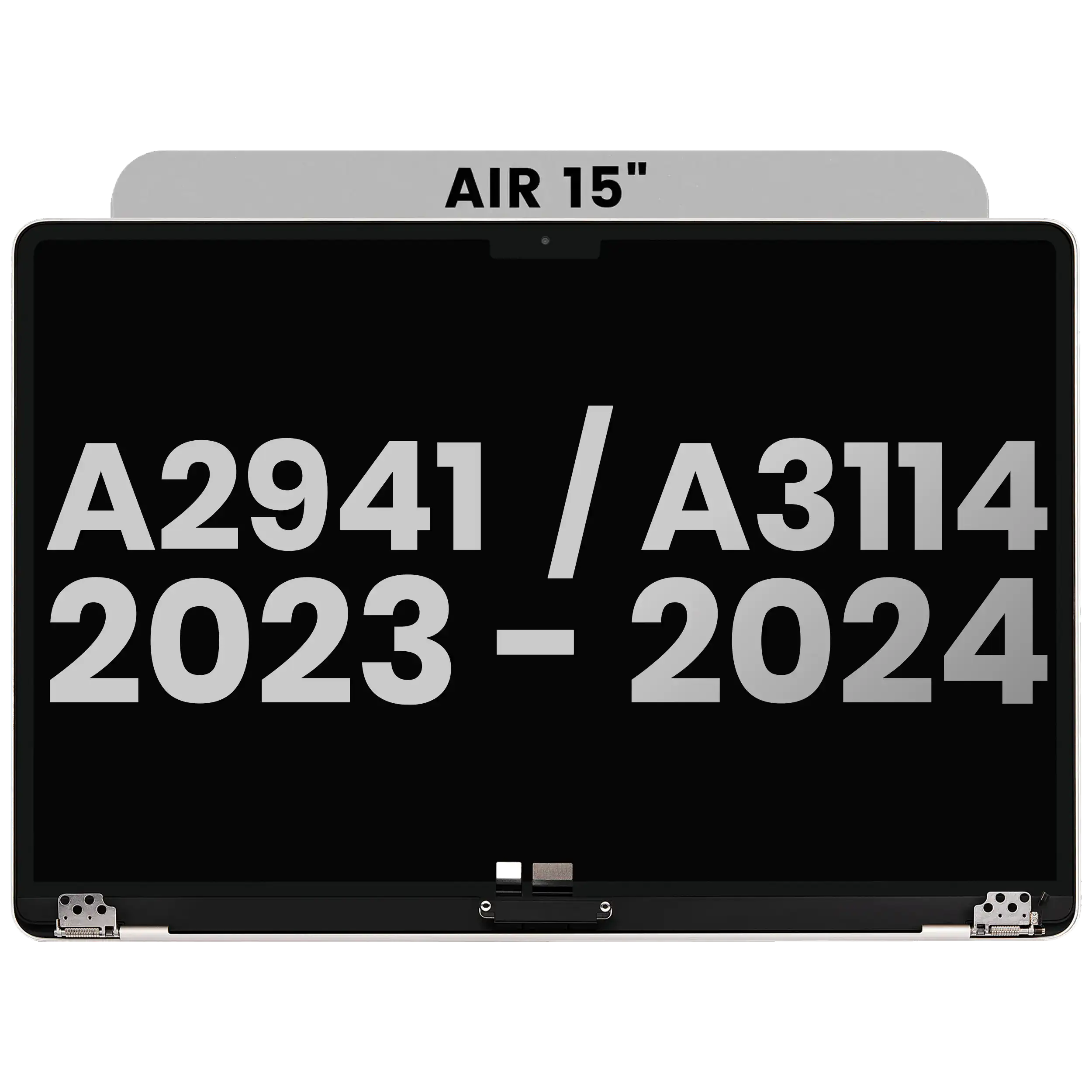 LCD Display for MacBook Air 15" (A2941 / Mid 2023) / Air 15" (A3114 / Mid 2024) (Grade A, Silver)