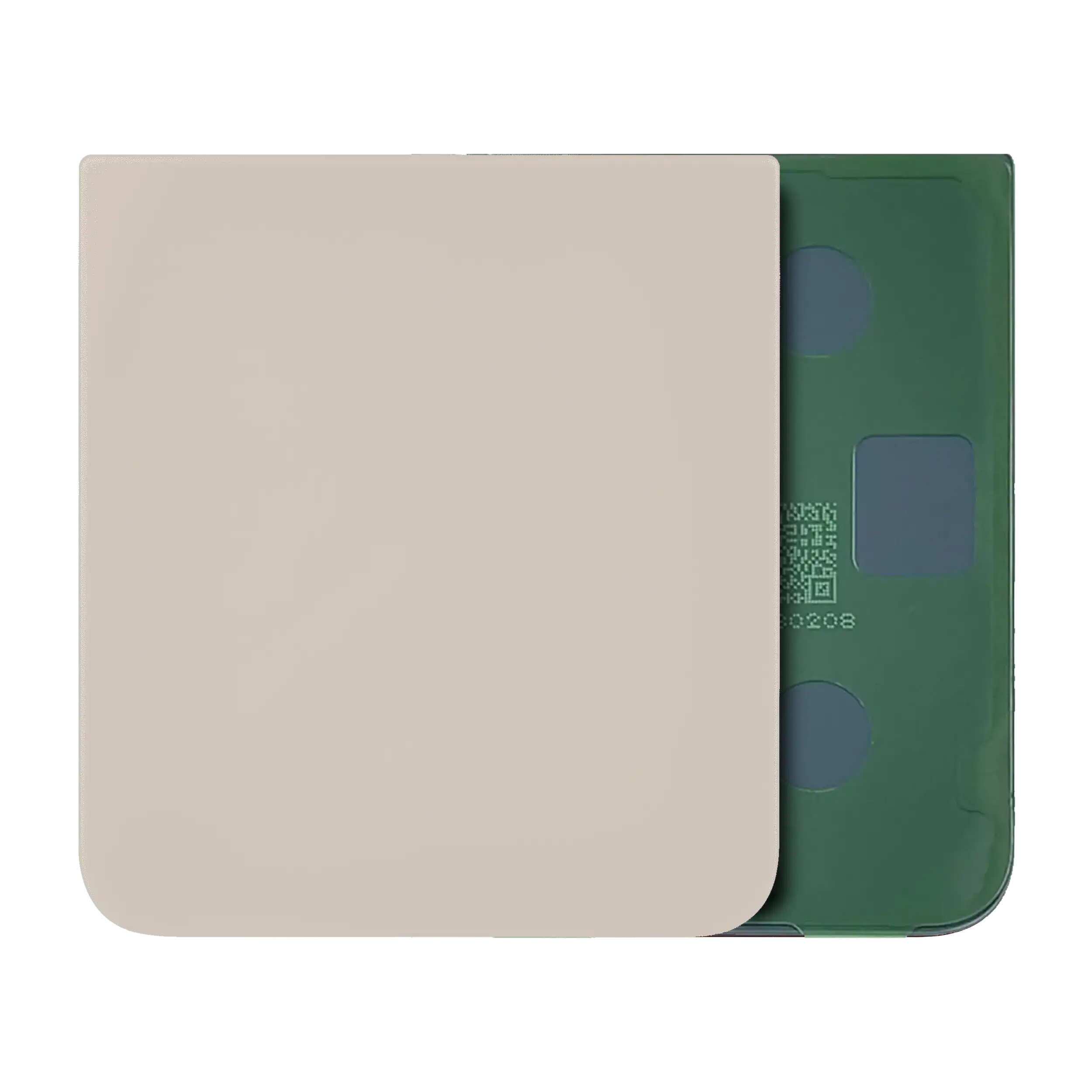 Lower Back Cover for Samsung Galaxy Z Flip 5 (Service Pack) (Cream)