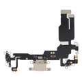 Ladebuchse-Flexkabel für iPhone 15 (Aftermarket Plus) (Pink)