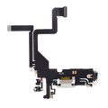Ladebuchse-Flexkabel für iPhone 14 Pro (OEM Pull, gebraucht, Silber)