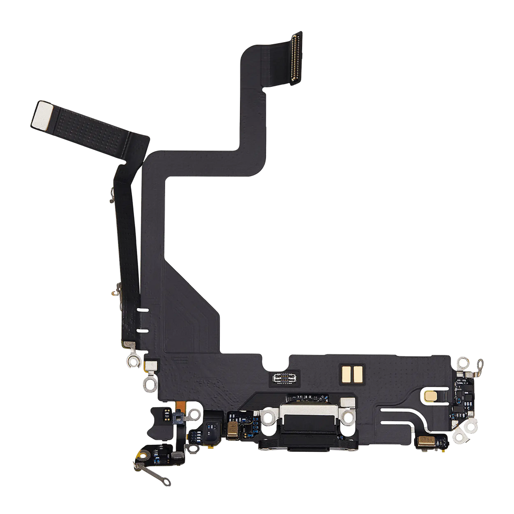 Charging Port Flex Cable for iPhone 14 Pro – OEM Refurbished (Space Black)