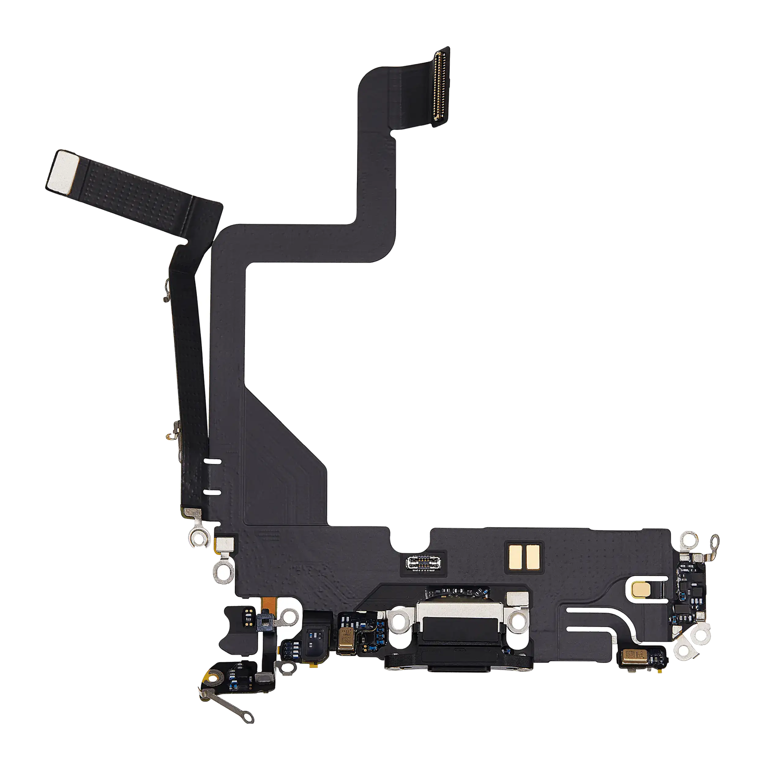 Charging Port Flex Cable for iPhone 14 Pro – OEM Refurbished (Space Black)