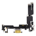 Charging Port Flex Cable for iPhone 14 Plus (Used OEM Part) (Yellow)