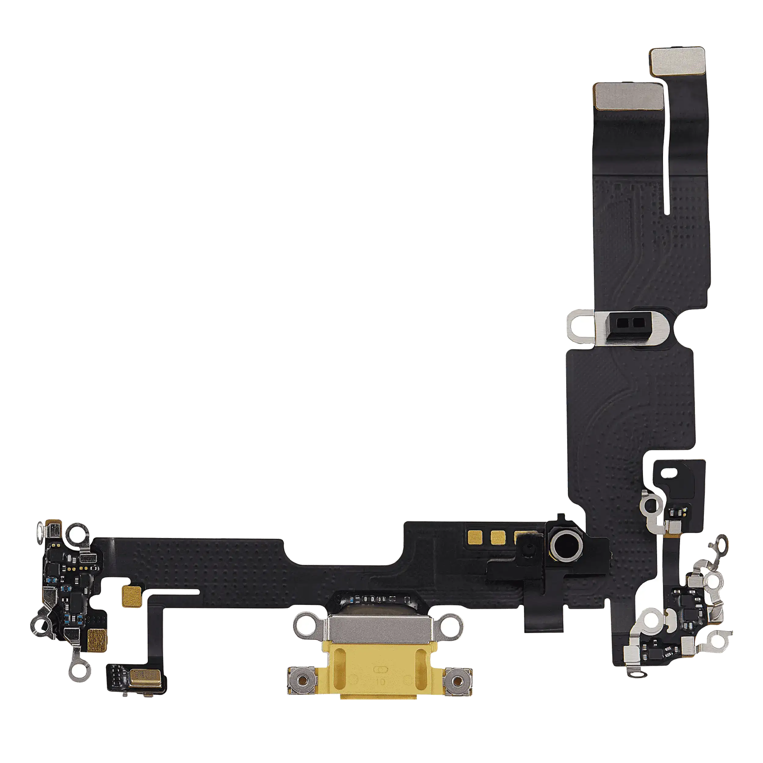 Ladebuchse Flexkabel für iPhone 14 Plus (gebrauchter OEM-Ausbau) (Gelb)