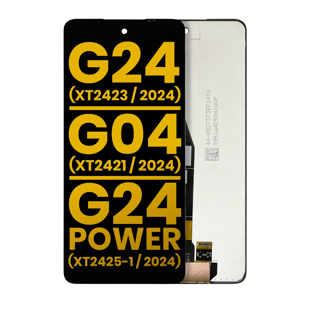 LCD-Display ohne Rahmen für Moto G24/G04/G24 Power (Generalüberholt)