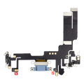Charging Port Flex Cable for iPhone 14 (Used, OEM Pull, Blue)