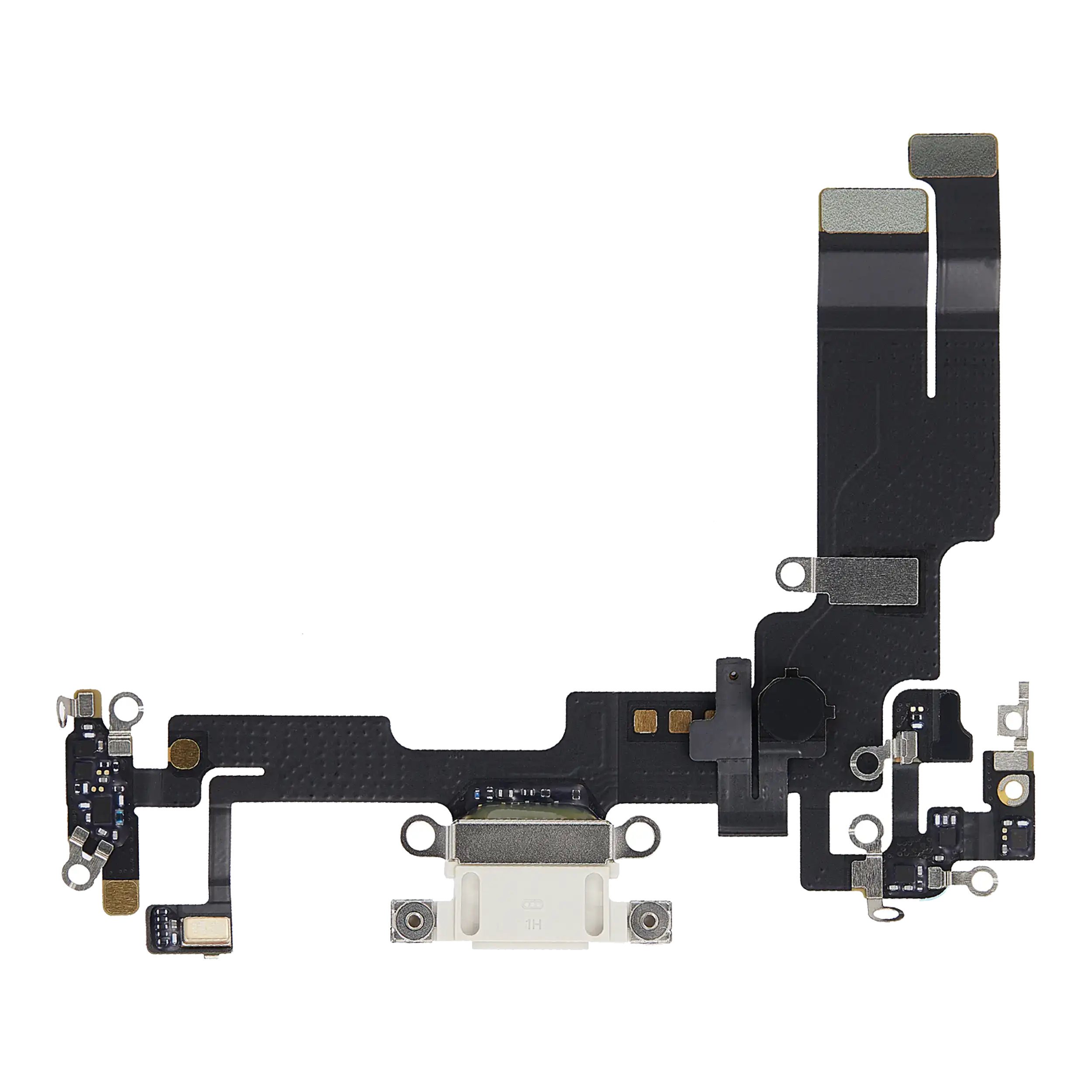 Ladebuchse-Flexkabel für iPhone 14 (gebrauchter OEM-Ausbau) (Starlight)