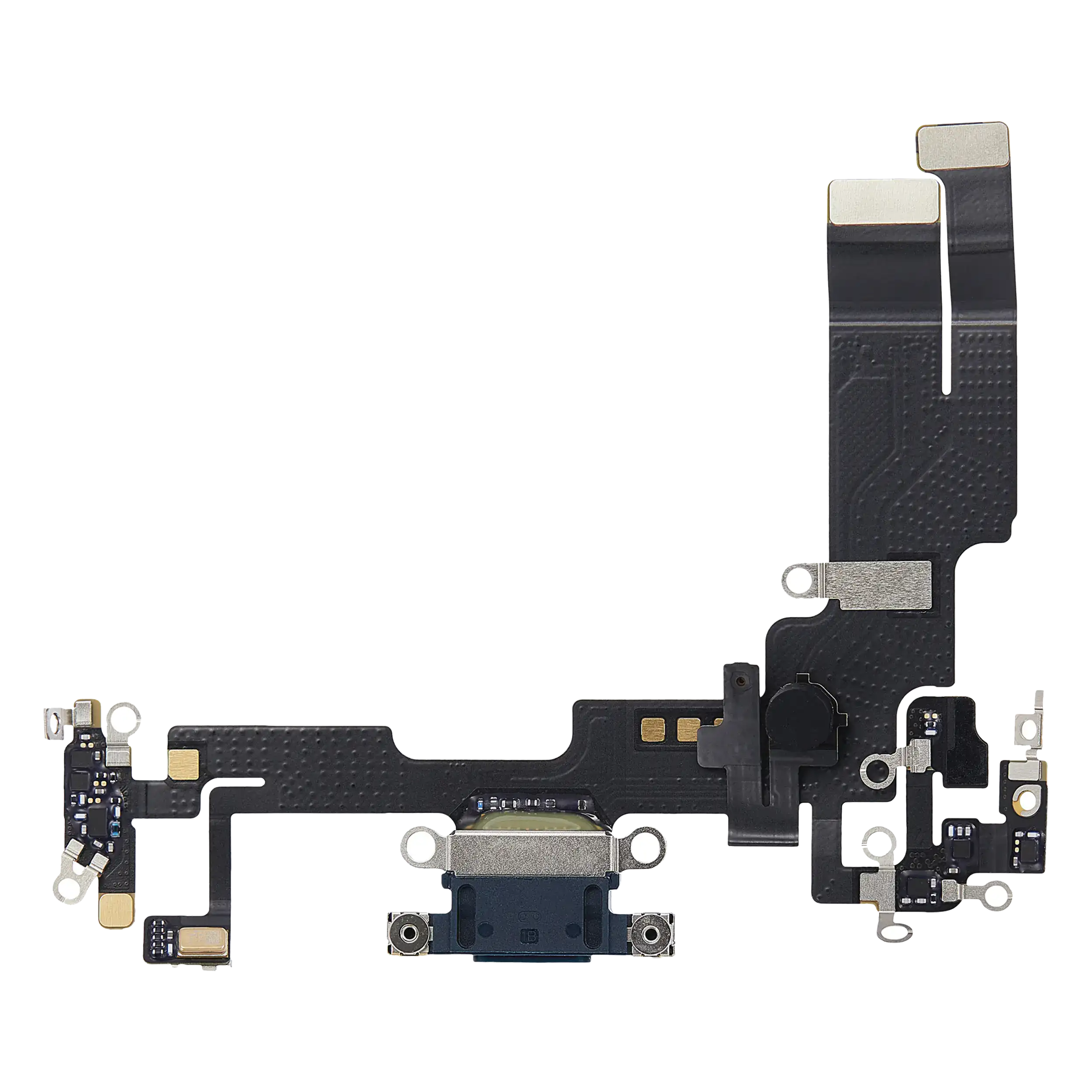 Ladebuchse Flexkabel für iPhone 14 (gebrauchter OEM-Ausbau) (Midnight)
