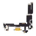 Charging Port Flex Cable for iPhone 14 Plus (Aftermarket Plus) (Yellow)