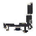 Charging Port Flex Cable for iPhone 14 Plus (Aftermarket Plus) (Midnight)
