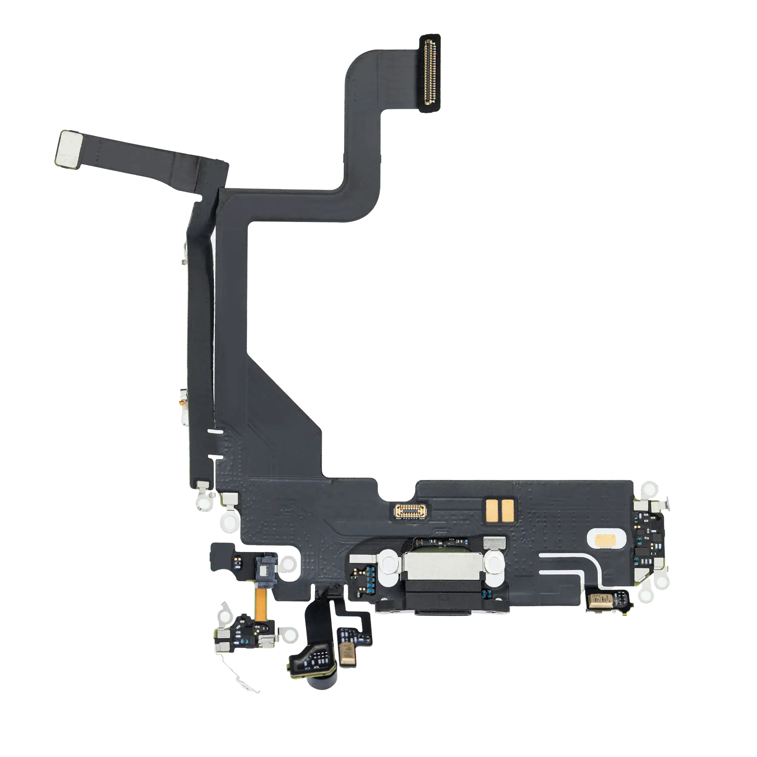Charging Port Flex Cable for iPhone 13 Pro (Premium) (Graphite)