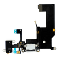 Charging Port Flex Cable for iPhone 5 (Silver)