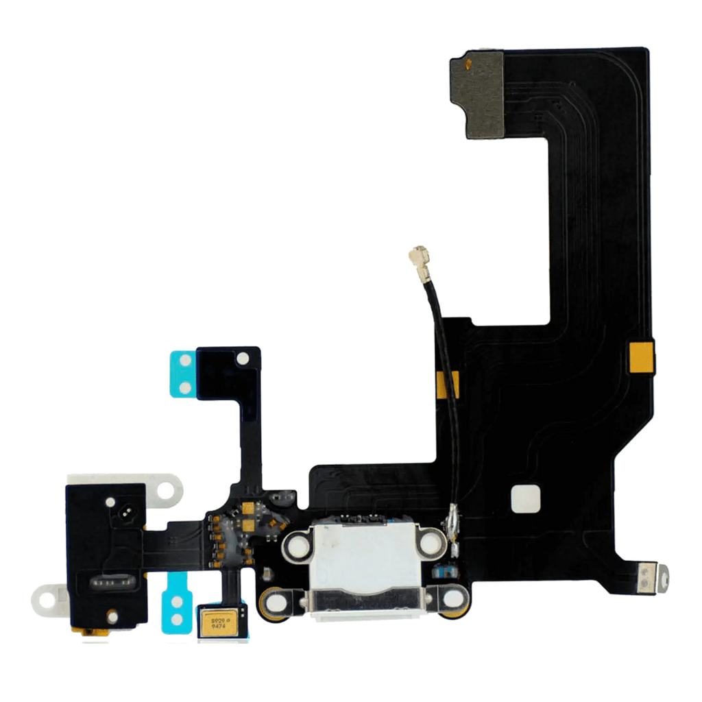 Ladebuchse-Flexkabel für iPhone 5 (Silber)