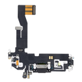 Flexkabel für Ladebuchse für iPhone 12 / 12 Pro (Aftermarket Plus) (Graphite)