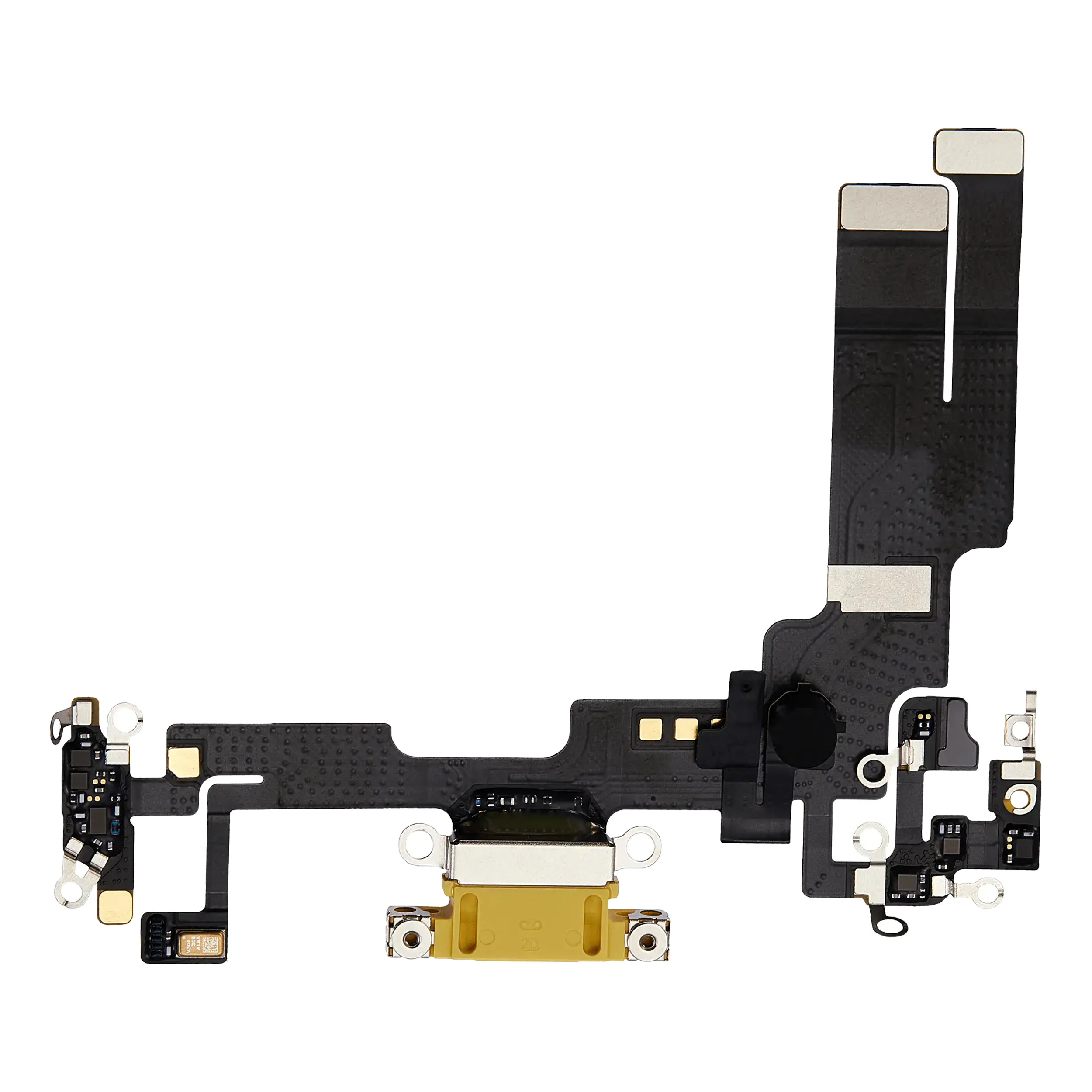 Charging Port Flex Cable for iPhone 14 (Premium) (Yellow)