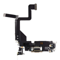 Ladebuchse-Flexkabel für iPhone 14 Pro (Aftermarket Plus) (Gold)