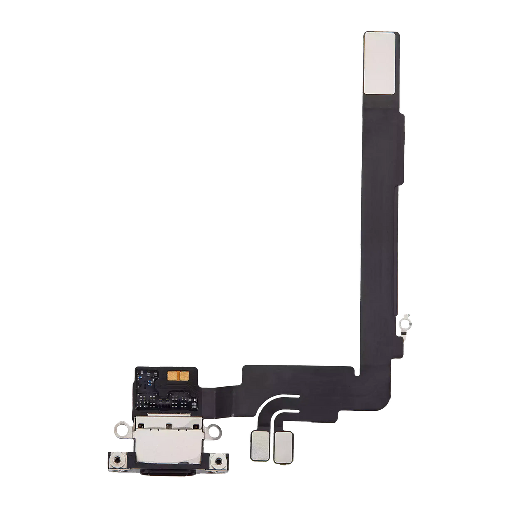 Ladebuchse Flexkabel für iPhone 16 Pro Max (Premium) (Schwarz Titanium)