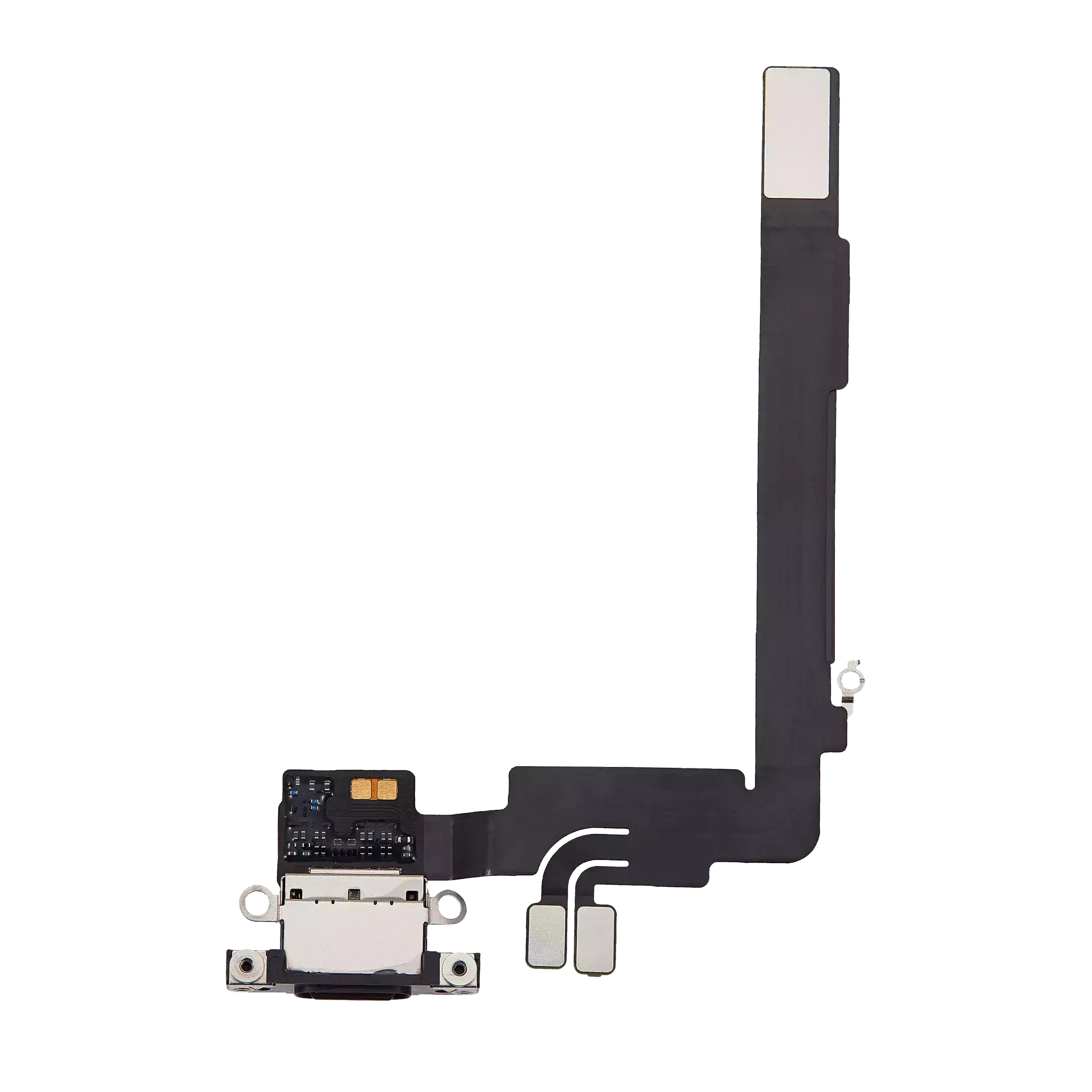 Ladebuchse Flexkabel für iPhone 16 Pro Max (Premium) (Schwarz Titanium)