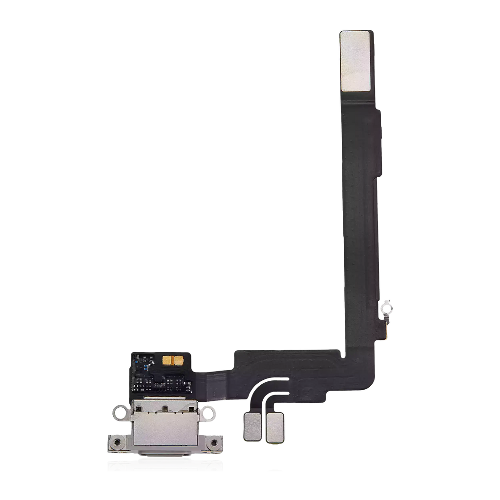 Charging Port Flex Cable for iPhone 16 Pro Max (Premium) (White Titanium)