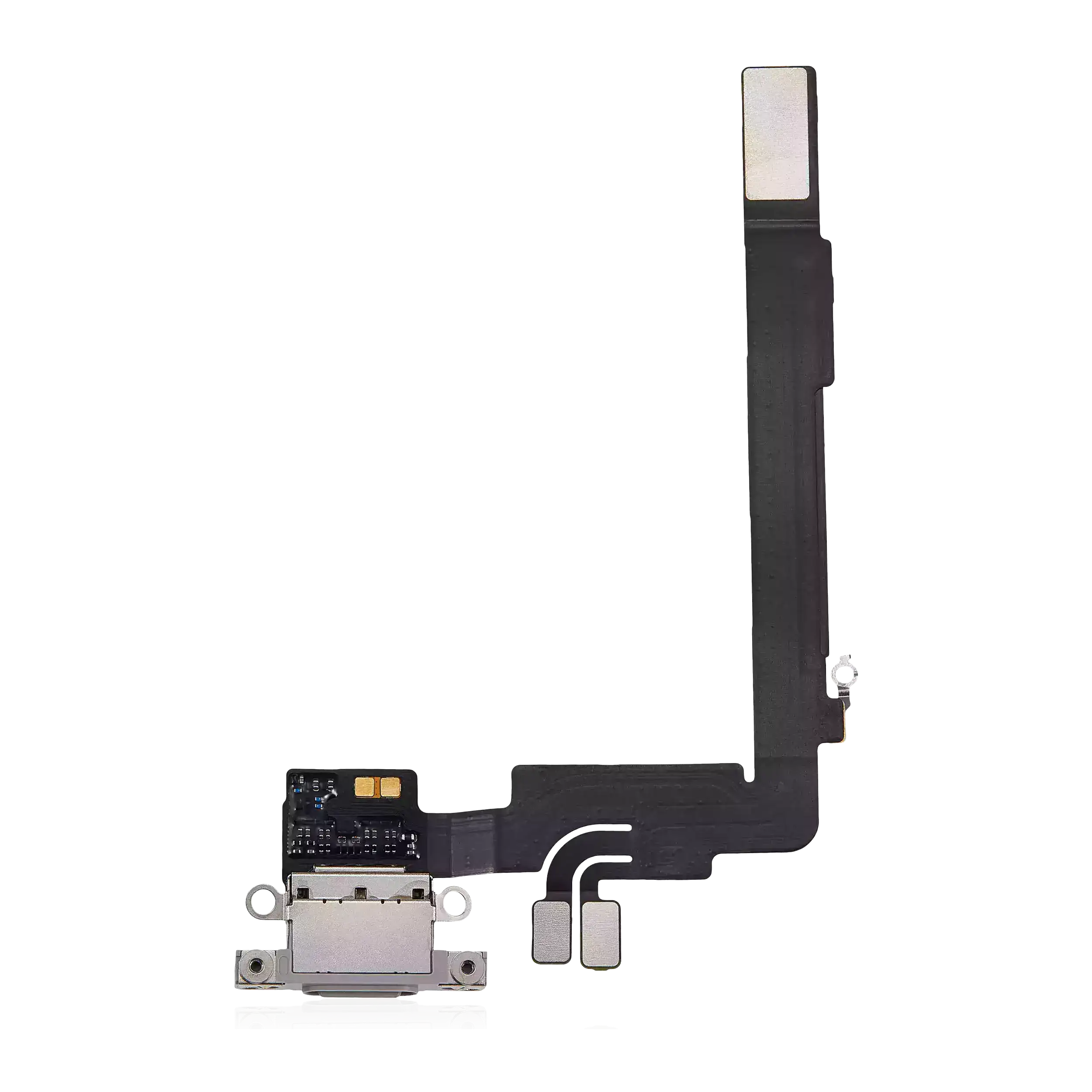 Charging Port Flex Cable for iPhone 16 Pro Max (Premium) (White Titanium)