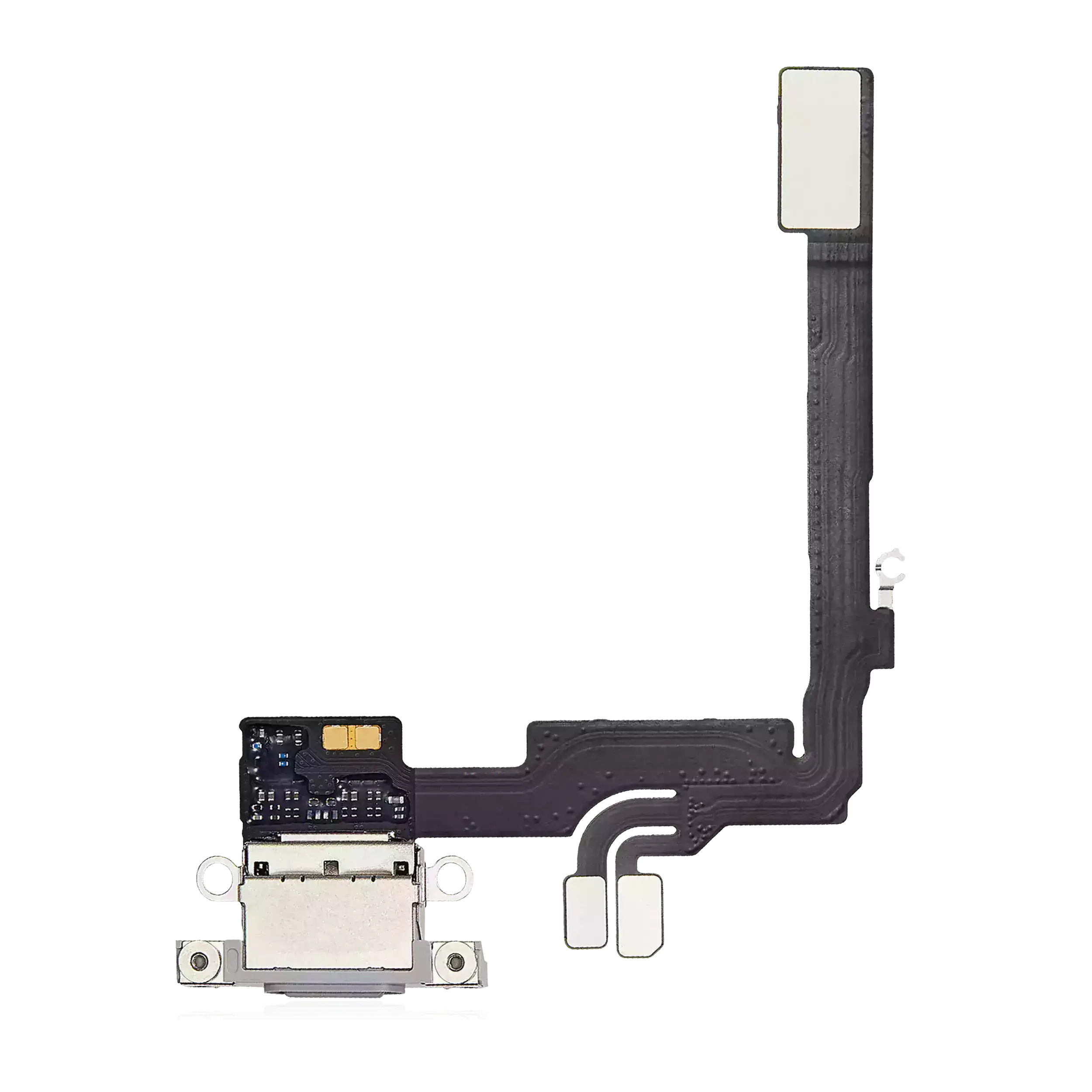 Ladebuchse-Flexkabel für iPhone 16 Pro (Premium) (Weiß Titanium)