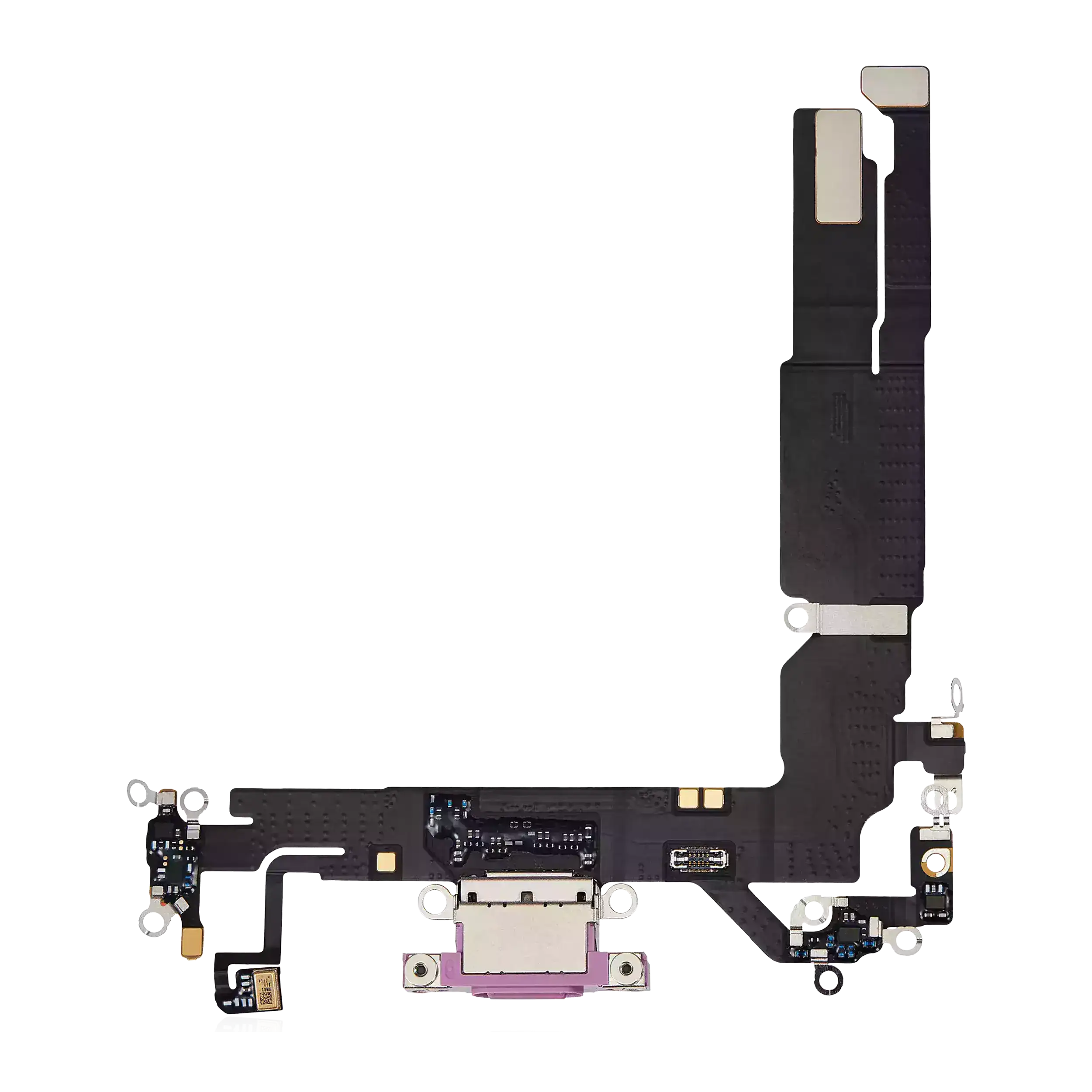 Ladebuchse-Flexkabel für iPhone 16 (Premium) (Pink)